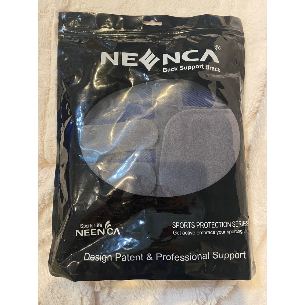 NEENCA Professional Back Support Brace Blue Medium HY4-Blue-M-US Sciatica Relief